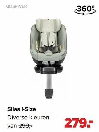 Kidsriver silas i-size