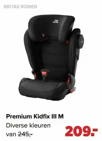 Baby-Dump Britax romer premium kidfix iii m aanbieding