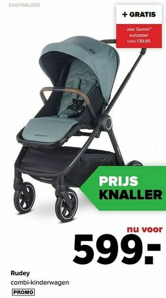 Baby-Dump Easywalker rudey combi-kinderwagen aanbieding