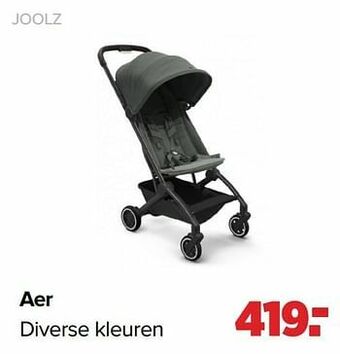 Baby-Dump Joolz aer aanbieding
