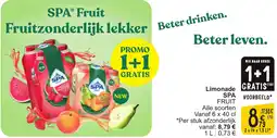 Cora Spa fruit limonade aanbieding