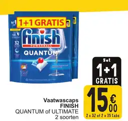 Cora Finish vaatwascaps quantum of ultimate aanbieding