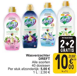 Cora Dreft wasverzachter aanbieding