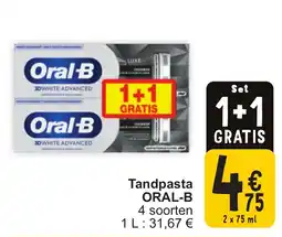 Cora Oral-B Tandpasta aanbieding