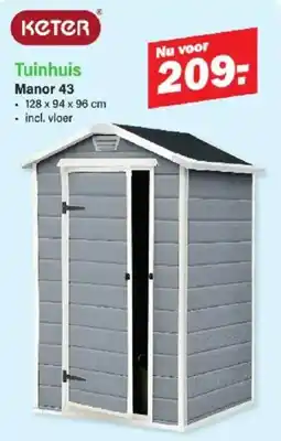Van Cranenbroek Keter Tuinhuis Manor 43 aanbieding