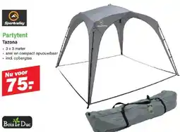 Van Cranenbroek Sportvalley Partytent Tazona aanbieding