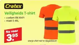 Van Cranenbroek Cratex Veiligheids T-shirt aanbieding