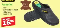 Van Cranenbroek Cratex Pantoffel aanbieding