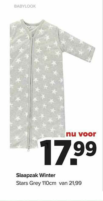 Baby-Dump Slaapzak Winter aanbieding