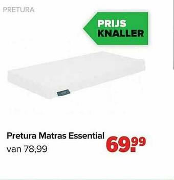 Baby-Dump Pretura Matras Essential aanbieding