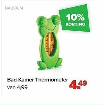 Baby-Dump Bad Kamer Thermometer aanbieding