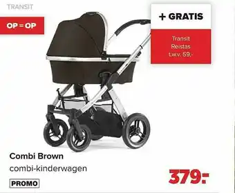 Baby-Dump Combi Brown Combi Kinderwagen aanbieding