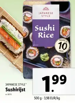 Lidl Sushirijst aanbieding
