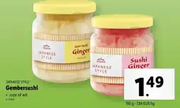 Lidl Gembersushi aanbieding