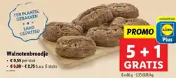 Lidl Walnotenbroodje aanbieding