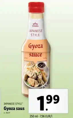 Lidl Gyoza saus aanbieding