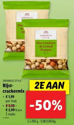Lidl Rijst- crackermix aanbieding