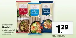 Lidl Noedels aanbieding