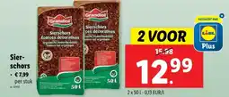 Lidl Sier-schors aanbieding
