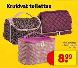 Kruidvat Kruidvat toilettas aanbieding
