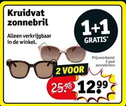 Kruidvat Kruidvat zonnebril aanbieding