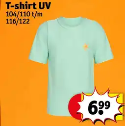 Kruidvat T-shirt UV aanbieding