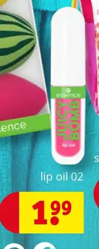 Kruidvat lip oil 02 aanbieding