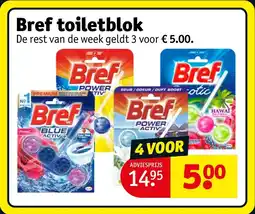 Kruidvat Bref toiletblok aanbieding