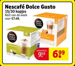 Kruidvat Nescafé Dolce Gusto aanbieding