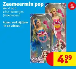 Kruidvat Zeemeermin pop aanbieding
