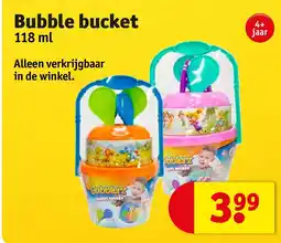 Kruidvat Bubble bucket aanbieding
