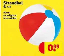 Kruidvat Strandbal aanbieding