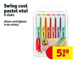 Kruidvat Swing cool pastel etui aanbieding