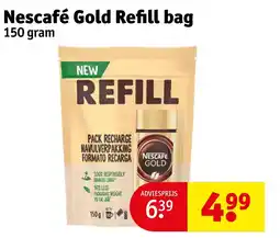 Kruidvat Nescafé Gold Refill bag aanbieding