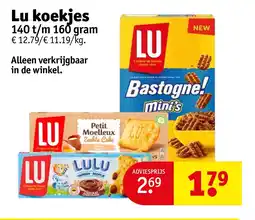 Kruidvat Lu koekjes aanbieding