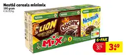Kruidvat Nestlé cereals minimix aanbieding