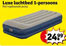 Kruidvat Luxe luchtbed 1-persoons aanbieding