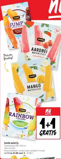 Jumbo Jumbo waterijs aanbieding