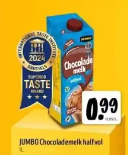 Jumbo Jumbo chocolademelk halfvol aanbieding