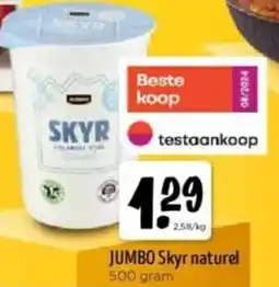 Jumbo Jumbo skyr naturel aanbieding