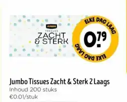 Jumbo Jumbo tissues zacht & sterk 2 laags aanbieding