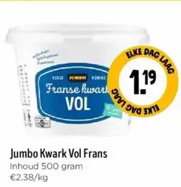 Jumbo Jumbo Kwark Vol Frans aanbieding