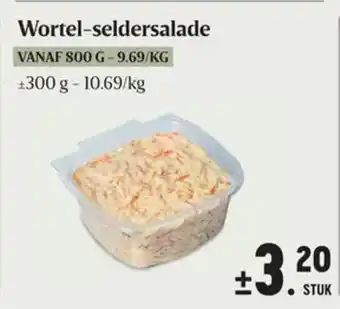 Buurtslagers Wortel seldersalade aanbieding