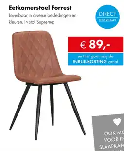 Woonsquare Eetkamerstoel Forrest aanbieding