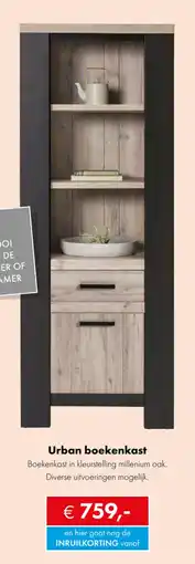Woonsquare Urban boekenkast aanbieding