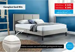 Woonsquare Compleet bed Ritz aanbieding