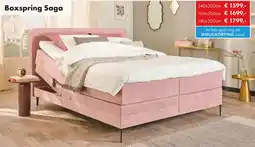 Woonsquare Boxspring Saga aanbieding