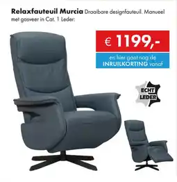 Woonsquare Relaxfauteuil Murcia aanbieding
