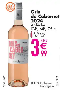 Cora Gris de Cabernet 2024 aanbieding