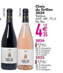 Cora Chais du Grillon 2024 aanbieding